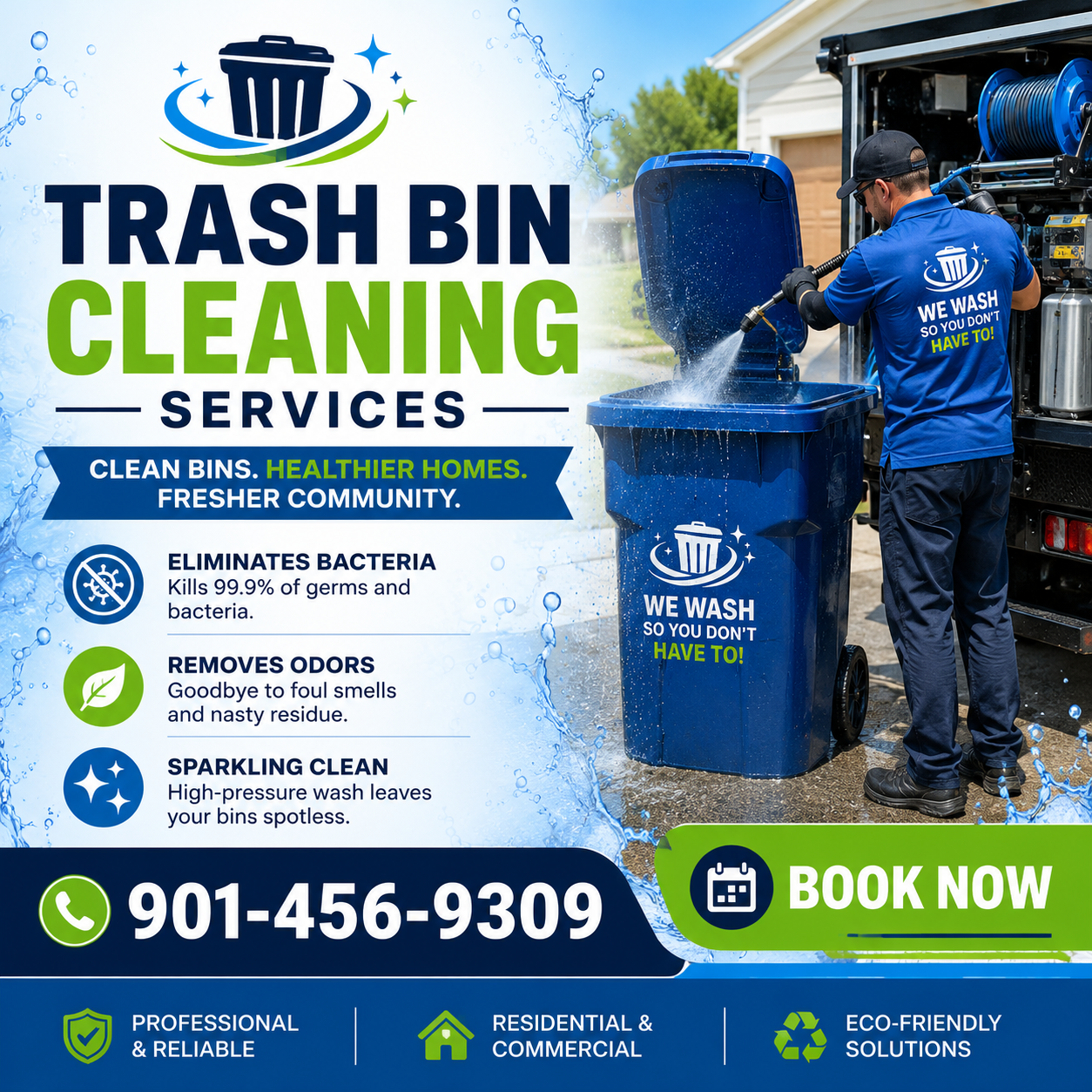 Trash Bin Cleaning Services